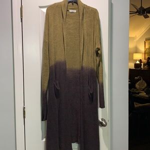 Chenille Duster Cardigan